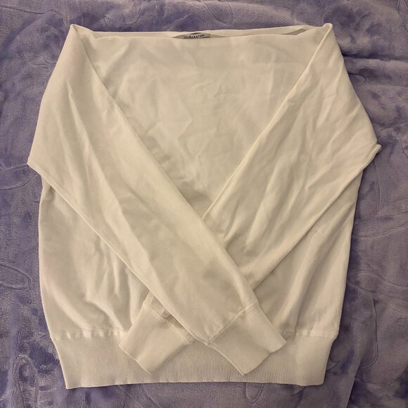 Aritzia Babaton Inspiration Sweater in White - Picture 2 of 7